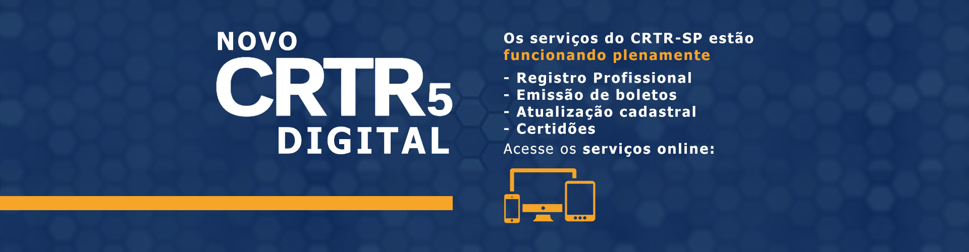 Banner novo portal
